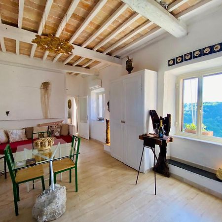 La Sorpresa Sul Bastione With Panoramic Balcony Apartment Pitigliano Exterior photo